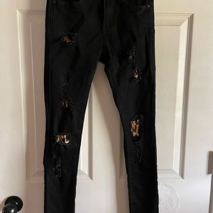 Judy Blues black stretch jeans 3/26